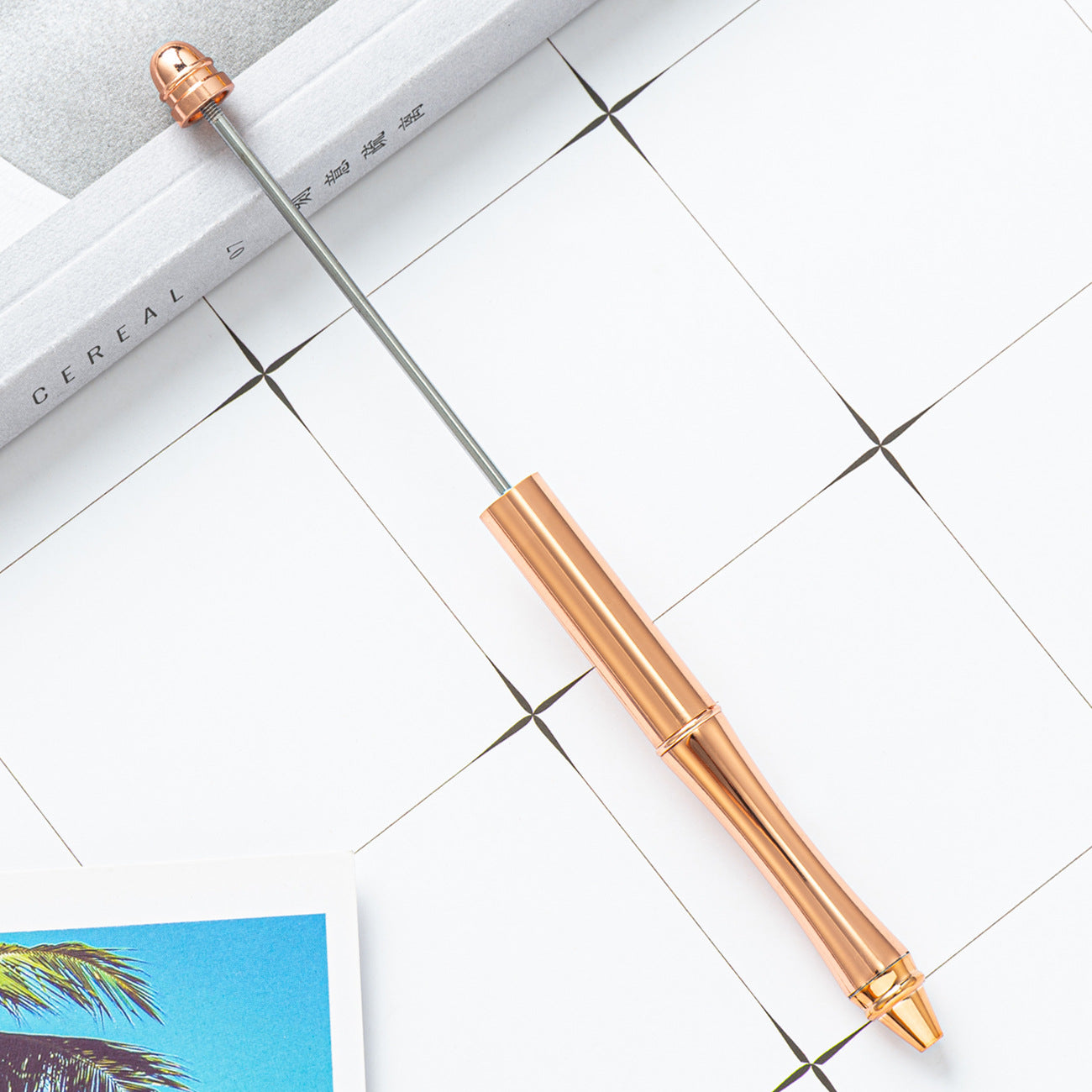 Wholesale Metal  DIY Beadable Pen Ballpoint Pen